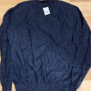 NWT J. Crew Navy Sweater Large